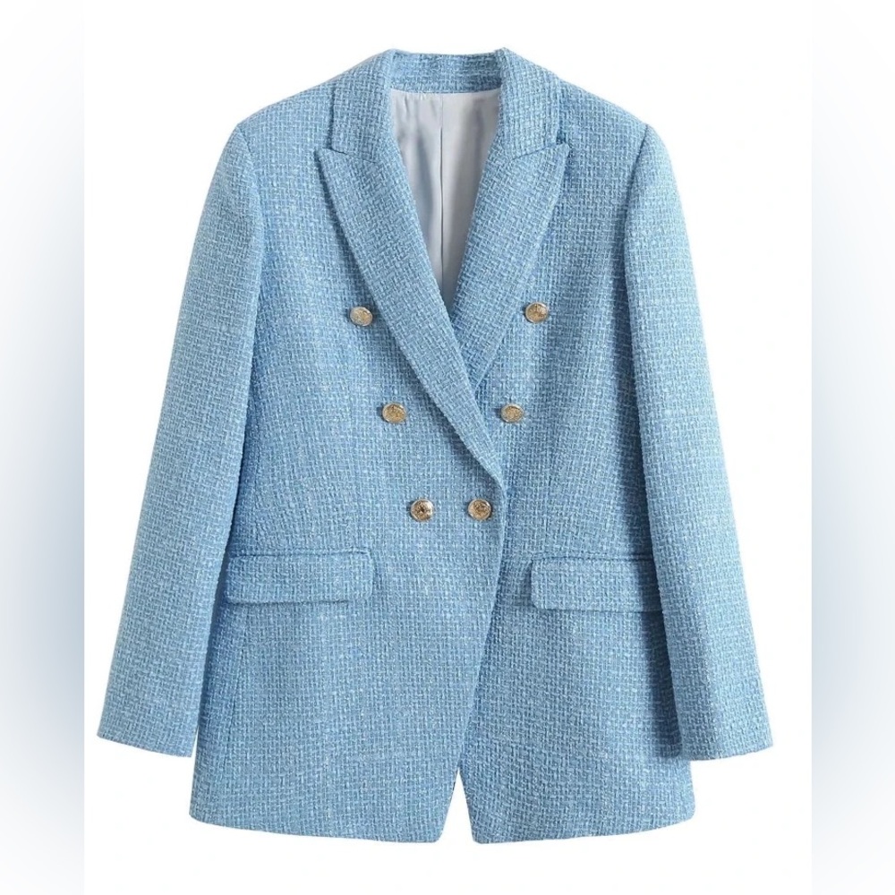 Zara Women's Tweed Blazer